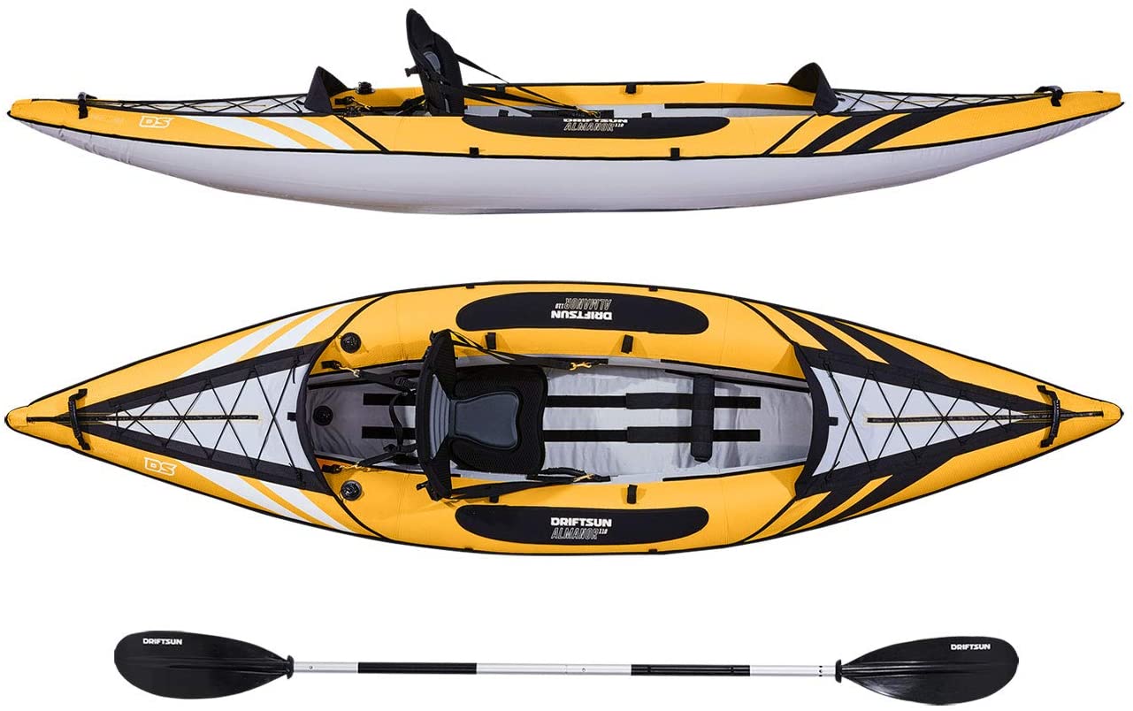DriftsunAlmanor Inflatable Recreational Touring Kayak