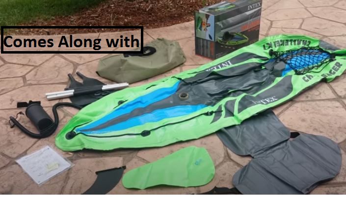 Intex Challenger Kayak Inflatable Set with Aluminum Oars