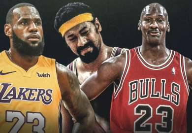 Top 10 Greatest Basketball Players In NBA 50th Anniversary Team