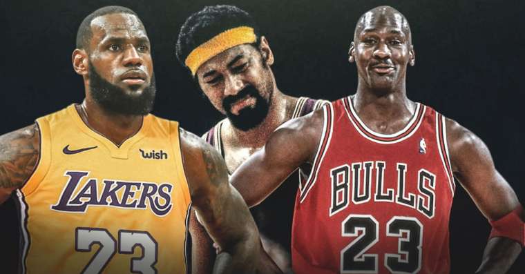 Top 10 Greatest Basketball Players In NBA 50th Anniversary Team