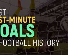 Top 10 Best Last-Minute Goals In Football History