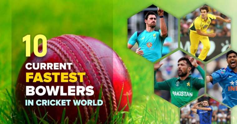 Top 10 Current Fastest Bowlers In Cricket World | 2021 Updates