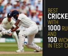 Top 10 Best Cricketers With 1000 Runs And 100 Wickets In Test Cricket
