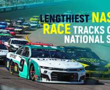Top 10 Lengthiest NASCAR Race Tracks of the National series