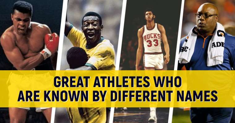 Top 10 Greatest Athletes Who Are Known By Different Names