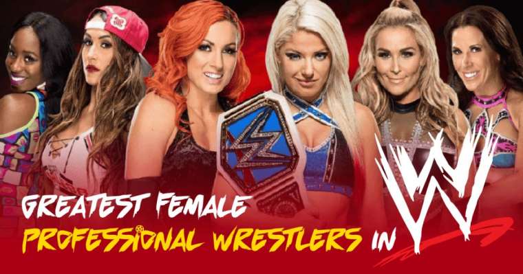 Top 10 Greatest Female Professional Wrestlers In WWE