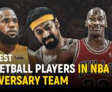 Top 10 Greatest Basketball Players In NBA 50th Anniversary Team
