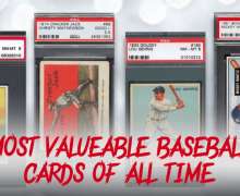 Top 10 Most Valuable Baseball Cards Of All Time