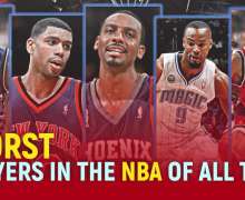Top 10 Worst Players In The NBA Of All Time