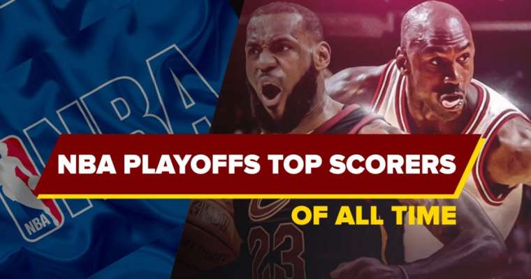 Top 10 NBA Playoffs Top Scorers of All Time