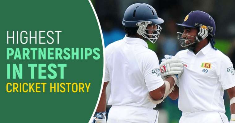 Top 10 Highest Partnerships In Test Cricket History