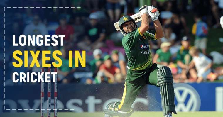Top 10 Longest Sixes In Cricket - Biggest Sixes Till 2021