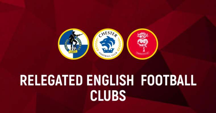 10 Relegated English Football Clubs Till 2021