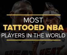 Top 10 Most Tattooed NBA Players In The World
