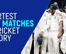 Top 10 Shortest Test Matches in Cricket History