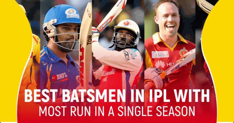 Top 10 Best Batsmen In IPL With Most Runs In A Single Season