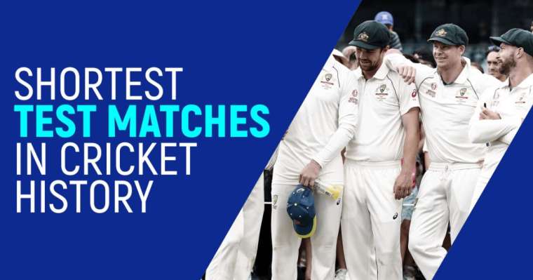 Top 10 Shortest Test Matches in Cricket History