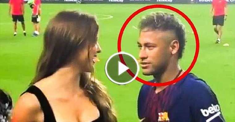 Day Neymar JR felt in love with Amanda Cerny - Sports Show