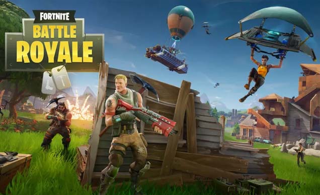 Fortnite Battle Royale 2nd most popular online game