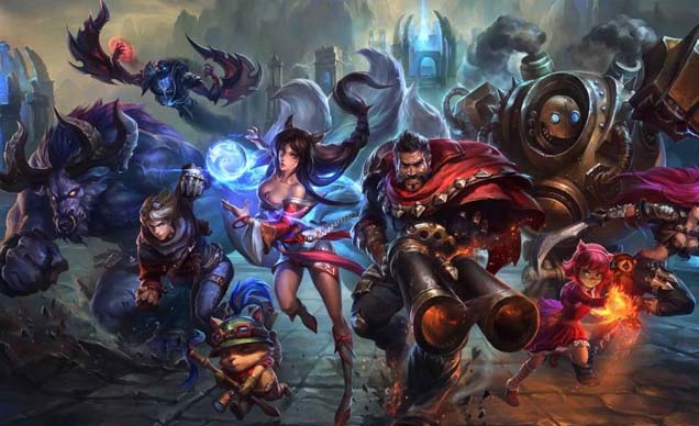 League of legends 4th Most Popular Online Game