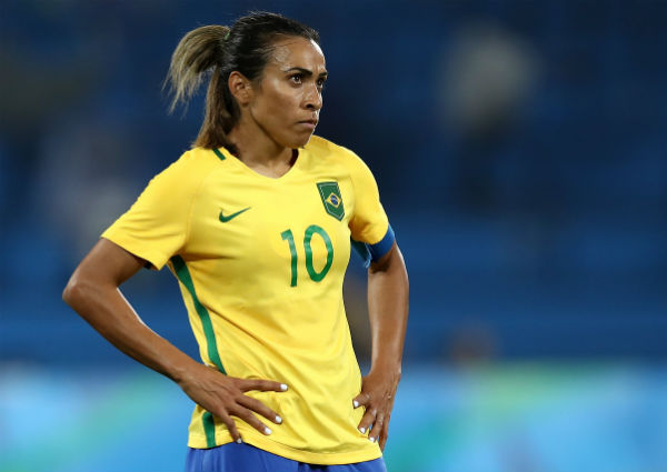 Marta most popular soccer players