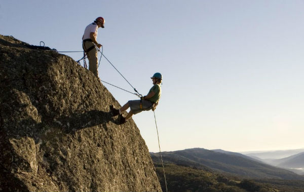 Abseiling
