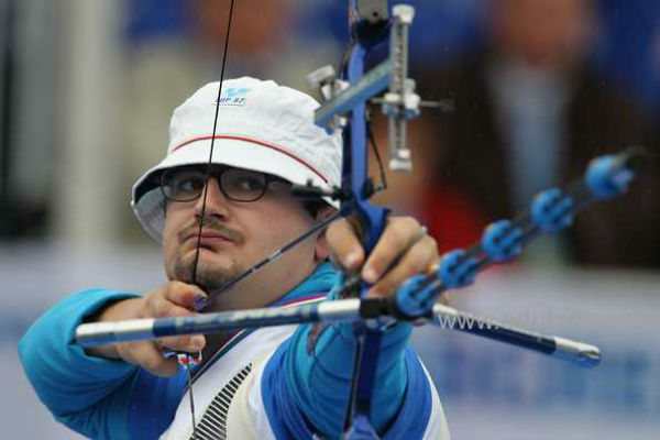 Greatest Italian archer Marco Galiazzo