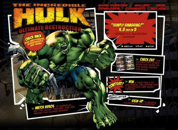 The Incredible Hulk Ultimate Destruction