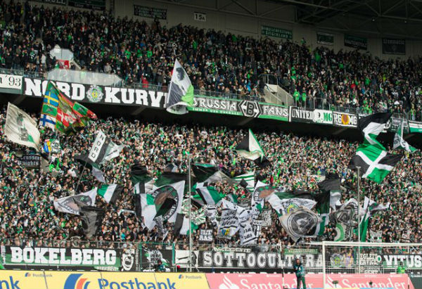 Fan base of Borussia Monchengladbach